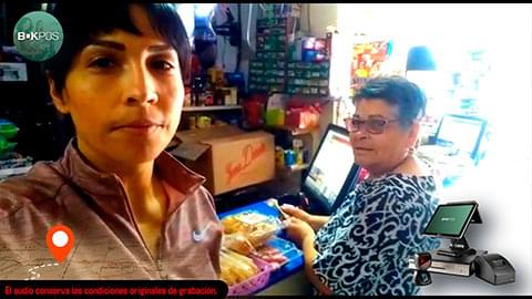 Portada del vídeo en pantalla